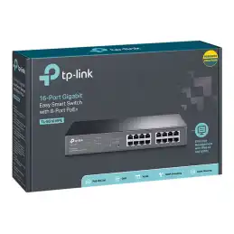 TP-LINK 16-Port Gigabit Desktop - Rackmount Switch (TL-SG1016PE)_4